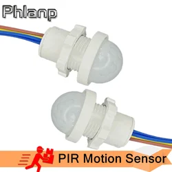 DC 12V 24V PIR Sensor Detector Smart Switch 110V 220V LED PIR Infrared Motion Sensor Detection Automatic Sensor Light Switch