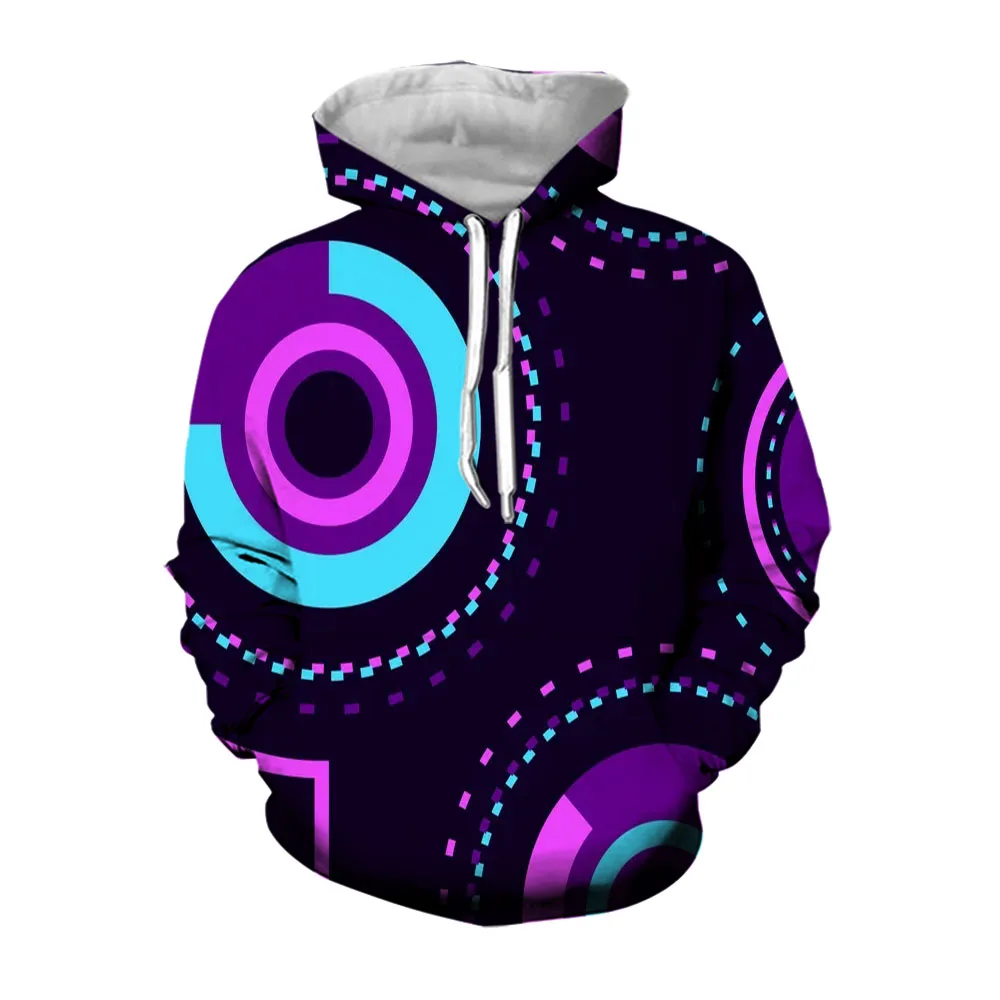 Jumeast 3D Cyberpunk Hoodies For Men Hooded Sweatshirts Casual Hoodie Mens Futuristic Clothes Flipper Zero Hacker Techwear Tops