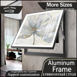 Modern Pastoral Style Electrical Meter Box Switch Decorative Painting Home Living Room Wall Art Decor Poster With Picture Frame