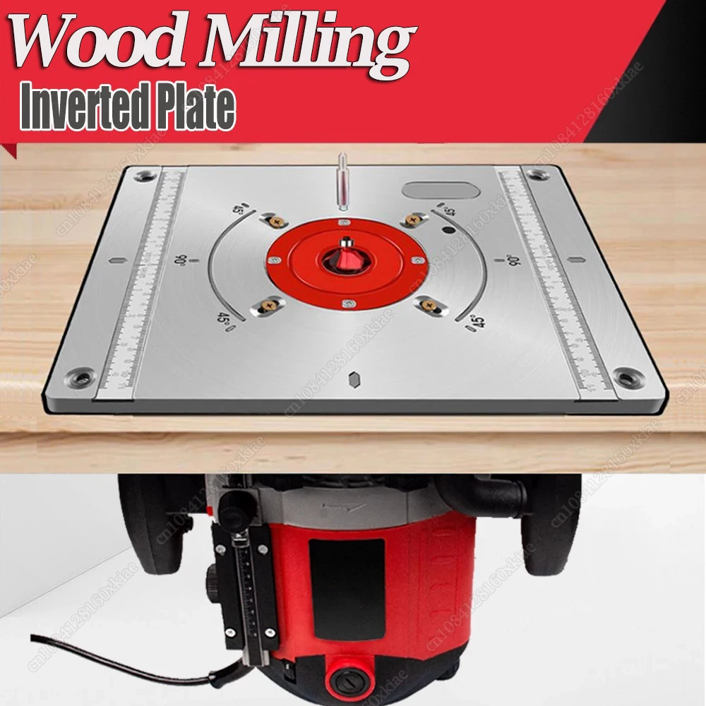 New High Power Electric Aluminium Wood Milling Inverted Plate Suitable For Bakelite Milling + Base Screw Hole Spacing of 85-95mm