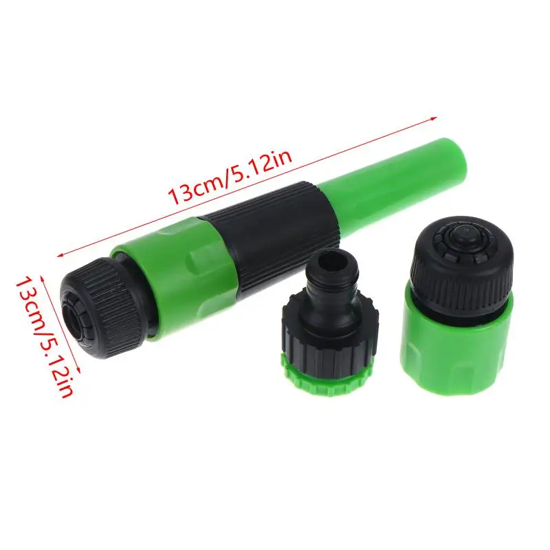 Garden Hose Quick Connector Rust Resistant Leak-proof Multi-functional Coupling for 1/2 3/4 Inch Hoses Outdoor Yard Use