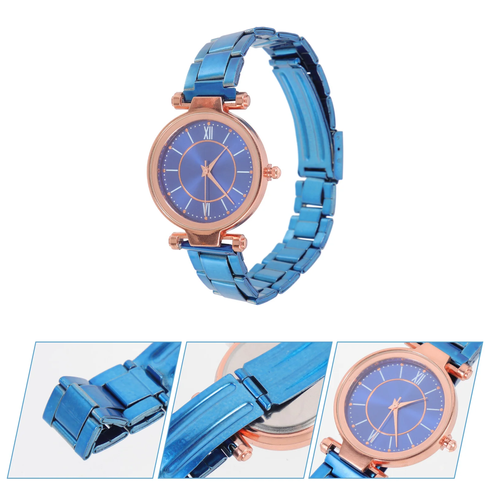 

Женские кварцевые часы, простые стильные, устойчивые к царапинам стальные ремешки, повседневные модные наручные часы для женщин, повседневное использование