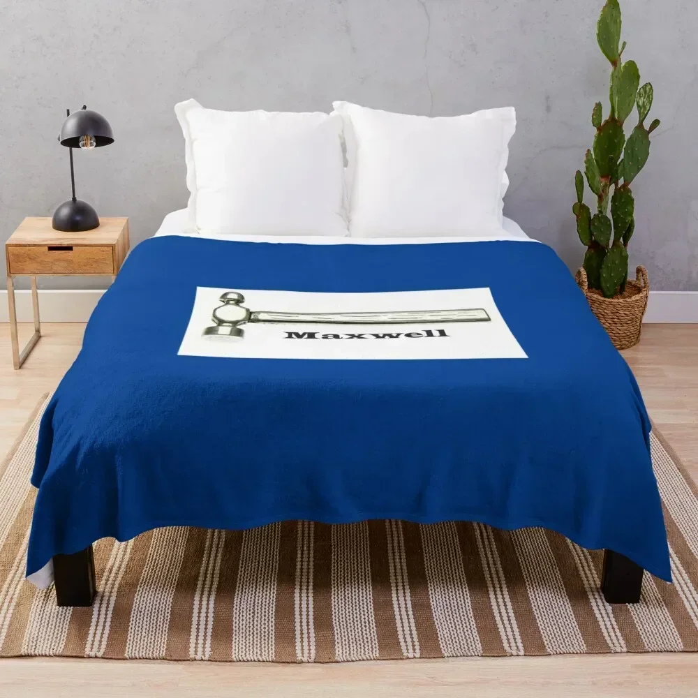 

Maxwell Silver Hammer Throw Blanket Sofa Throw Plaid on the sofa Luxury Throw Extra Large Blankets