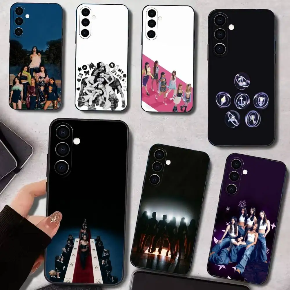

Global Girl Group K-KATS-EYE Phone Case For Samsung Galaxy A73,A72,A71,A70,A53,A52,A51,Soft Silicone Black Cover