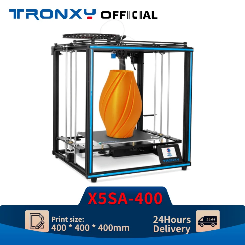 Imagem -04 - Tronxy X5sa X5sa 400 Series Pro 2e Fdm Impressoras 3d Alta Precisão Nivelamento Automático