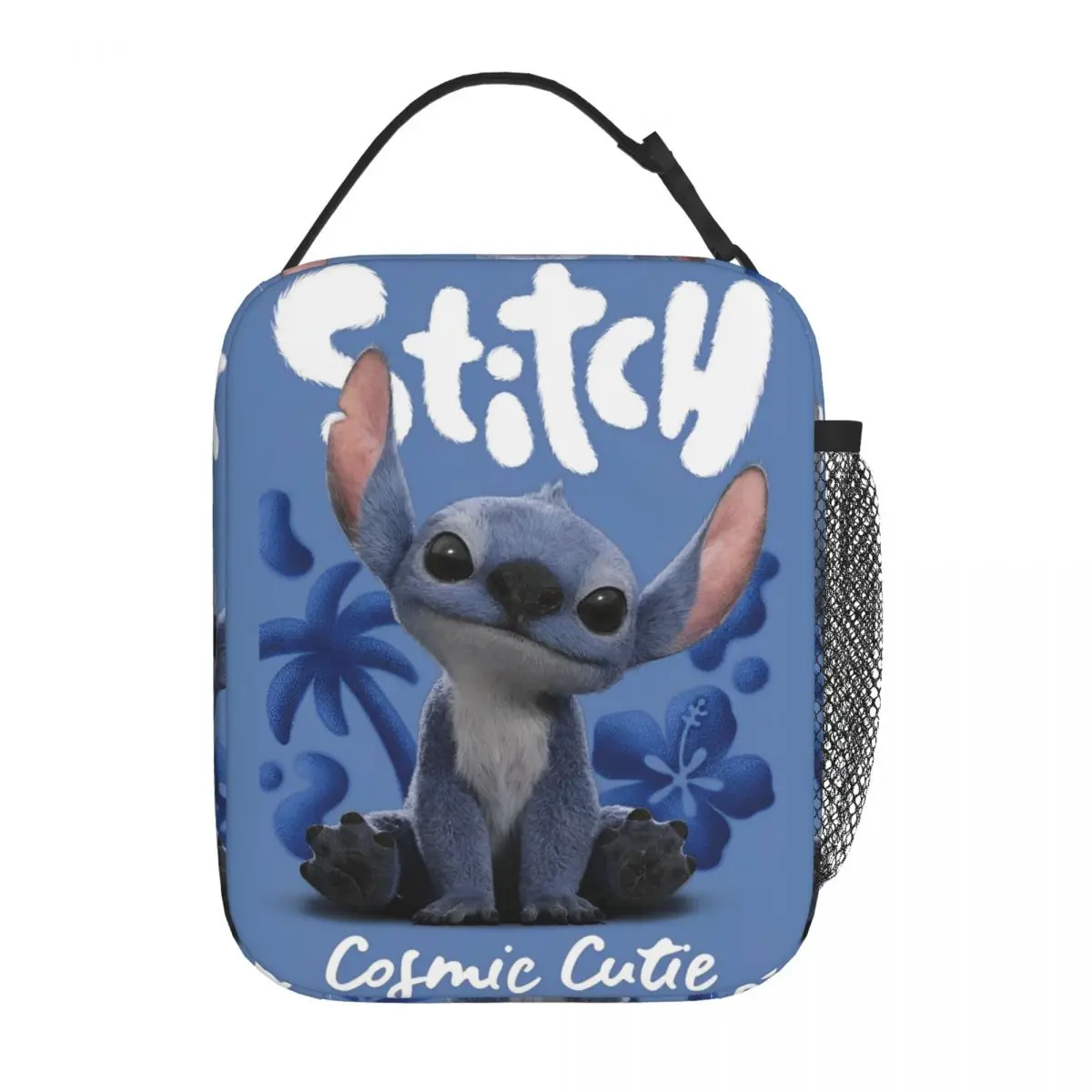 

Insulated Lunch Bag Lilo Stitch 2025 New Movie Merch Cartoon Alien Storage Food Box Ins Style Cooler Thermal Bento Box For Work
