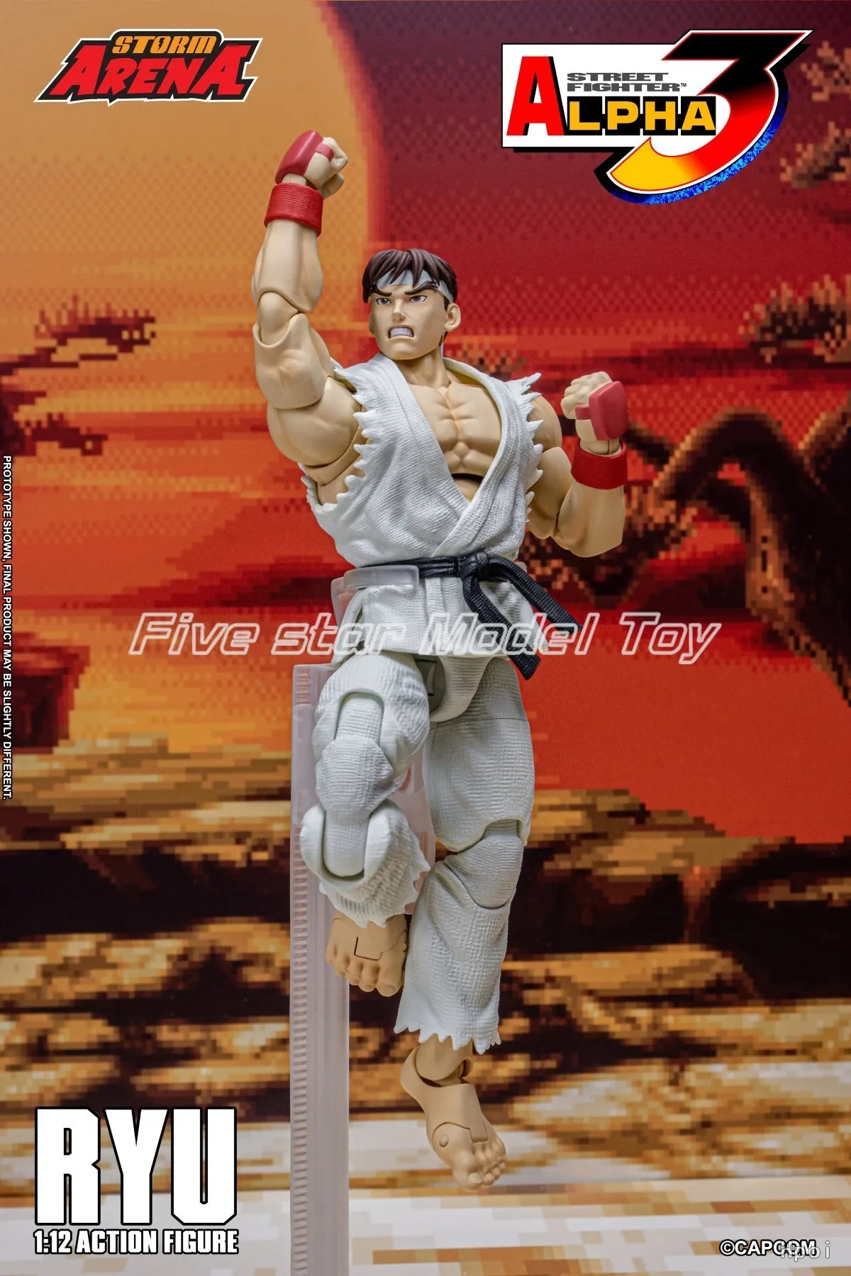 

【In Stock】Original Storm Collectibles RYU - STREET FIGHTER ALPHA 3 1/12 Action Figure Model Toys Gifts Collection