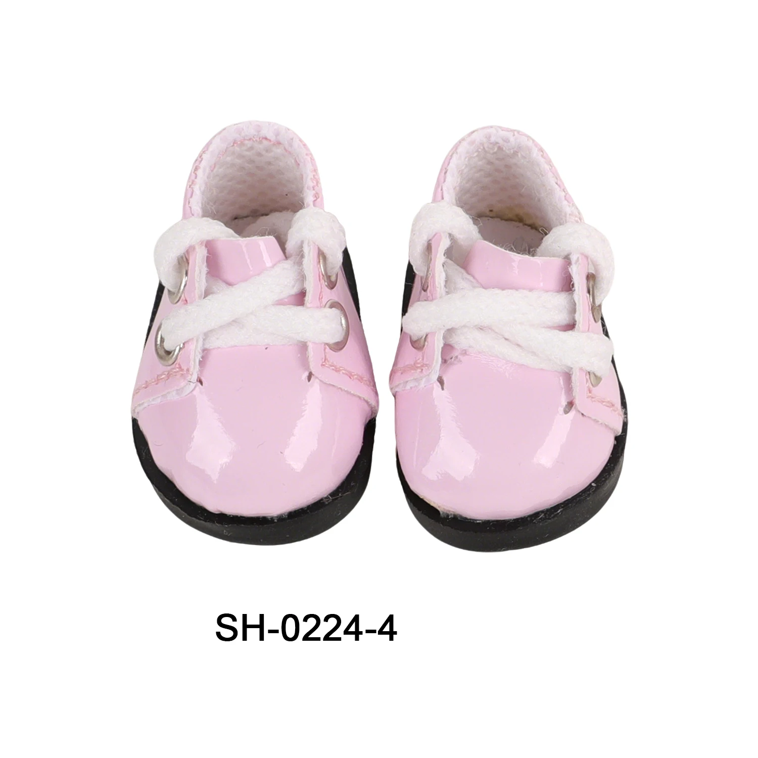 For 17 cm Labuabu Girl Doll Shoes 3.8cm Pu Leather Cute Lace-up Shoes For V1 V2 V3 Labuabu Dolls Cotton Toy Accessories Gift