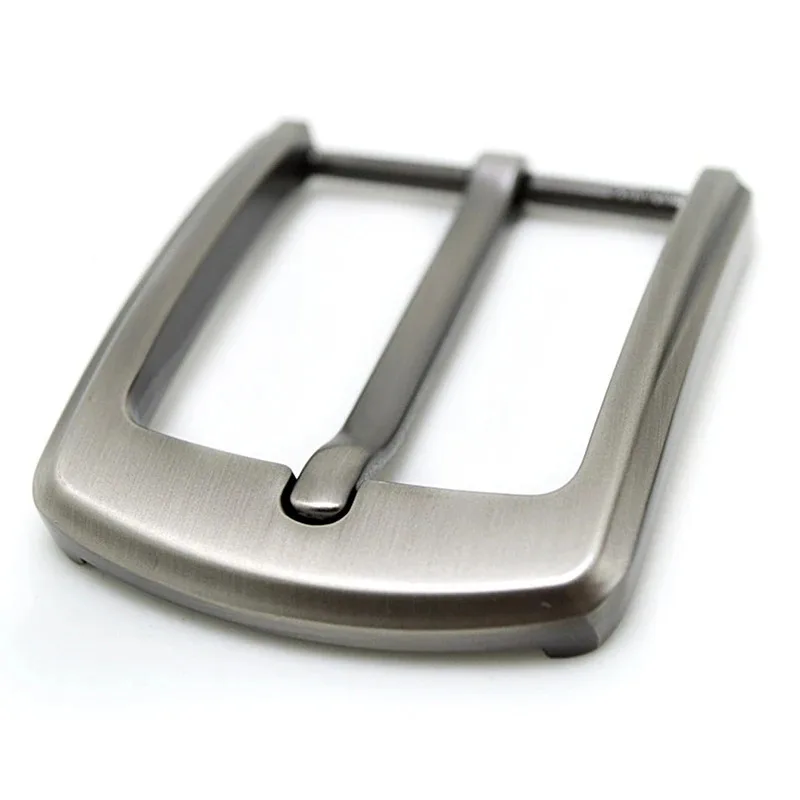 

40mm zinc alloy men's casual belt buckle - Single Needle Tail Rod with Snap Button