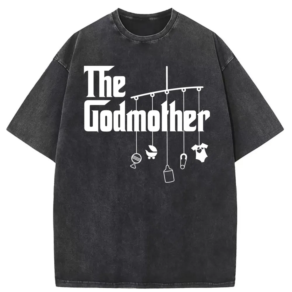 The Godmother Funny New T Shirt Slim Fit Classic Long Sleeve Women Sweatshirts Crazy Ostern Day Fashion Tops Tees