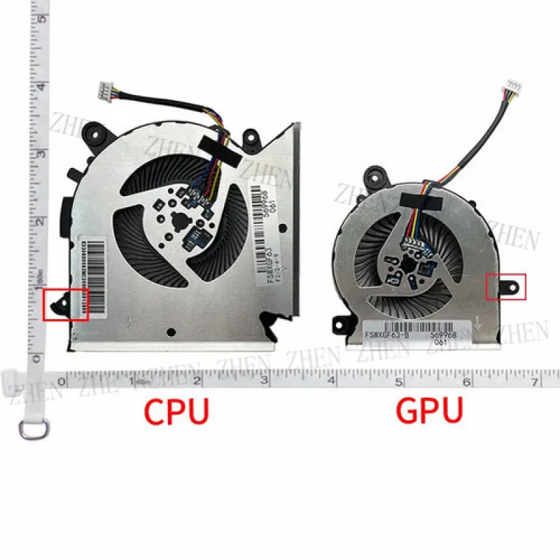 Y CPU GPU Cooling Fan For MSI 9SEXR MS-16R1 MS-16R2 MS-16R3 MS-16R5 MS-16W1 WF65