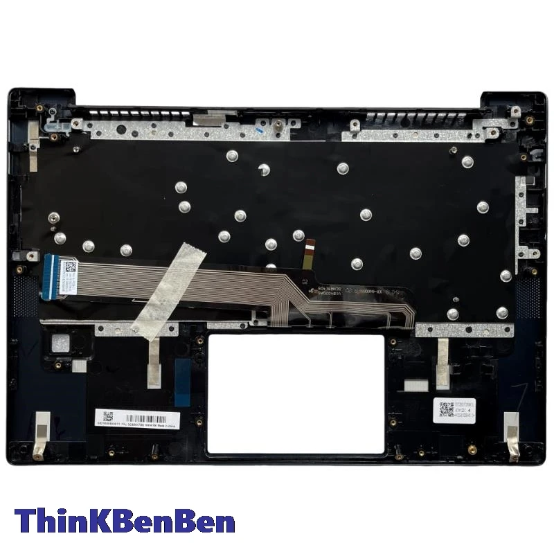 HU-Caixa superior do teclado azul turco, tampa Palmrest Shell para Lenovo Ideapad S540 14 14IWL 14IML 14api 5CB0S17301