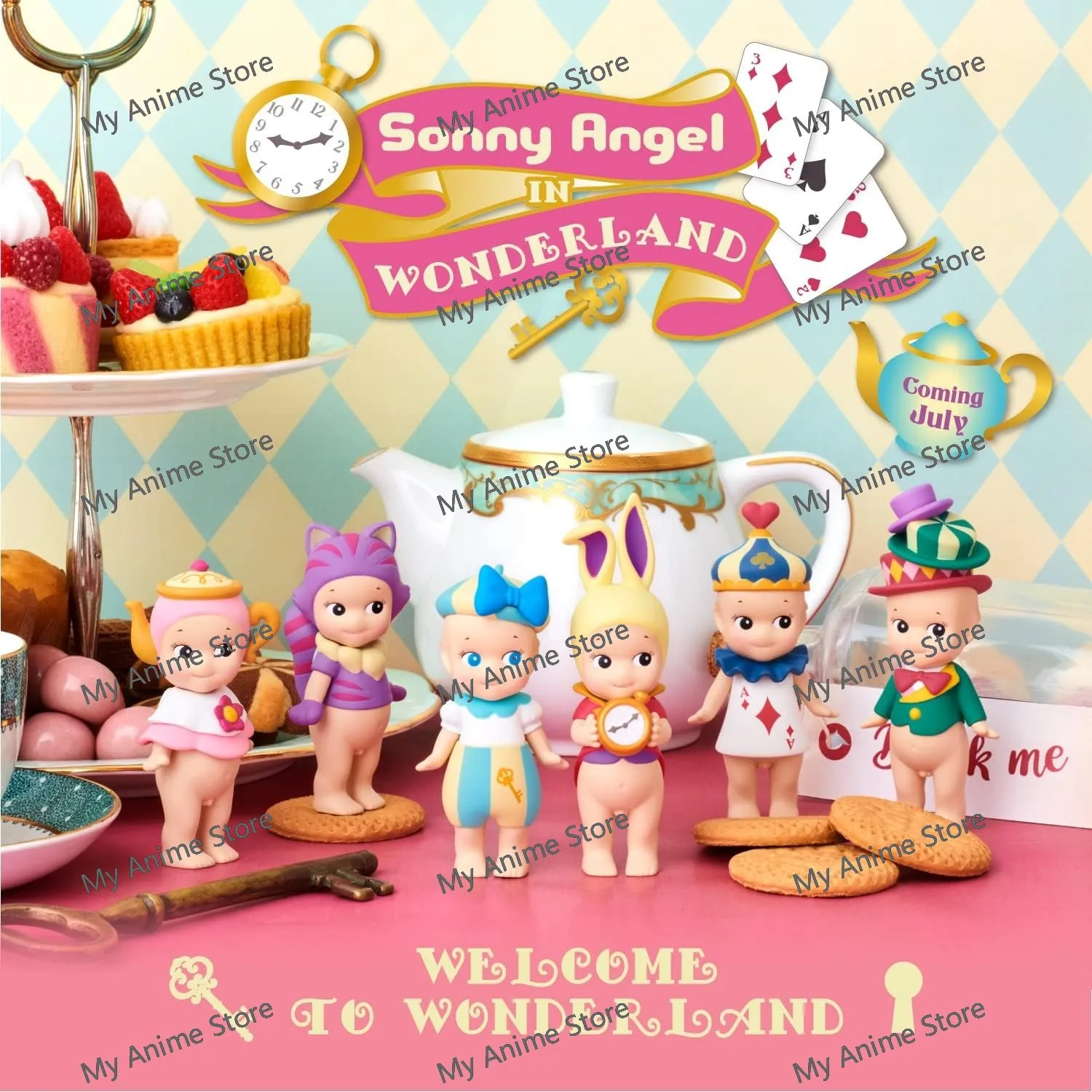 Sonny Angel Minifigur Sonny Angel im Wunderland 2020 Blindbox