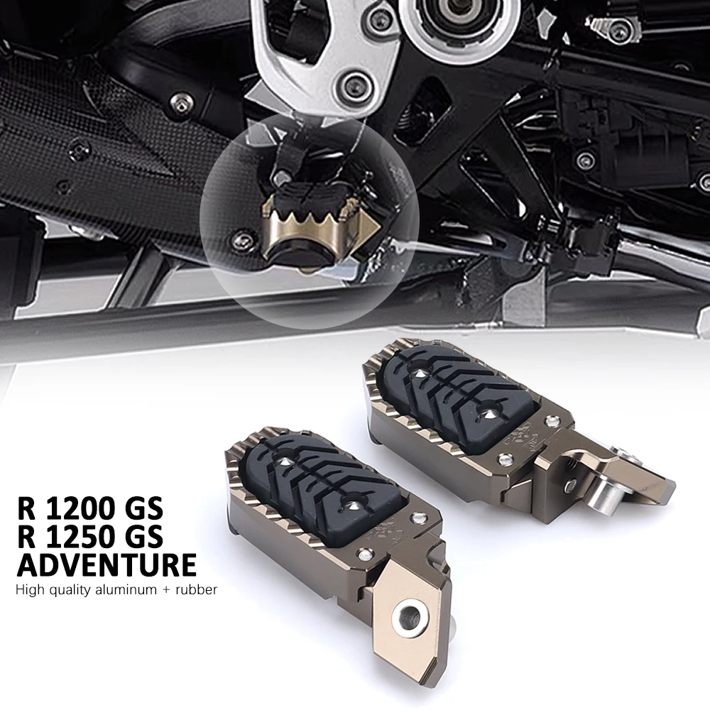 

Motorcycle Rearset Footrest Non-slip Pedals Rest Foot Pegs For BMW R1250GS R 1250 GS ADV 2020-2023 R1200GS R 1200 GS Adventure