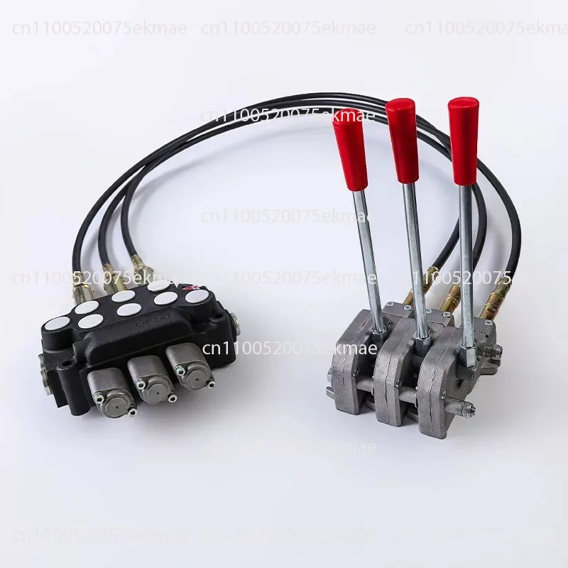 Suitable for  Pull-wire Hydraulic Multi-way Valve ZT12 Remote Control Manual Tractor Hydraulic Modified Multi-way Reversing Valv
