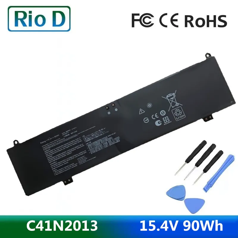 

15.4V 90Wh C41N2013 C41N2013-1 Battery For ASUS ROG Zephyrus M16 GU603 S17 GX703 G733 G15 G513 GA503 17 G733 G713