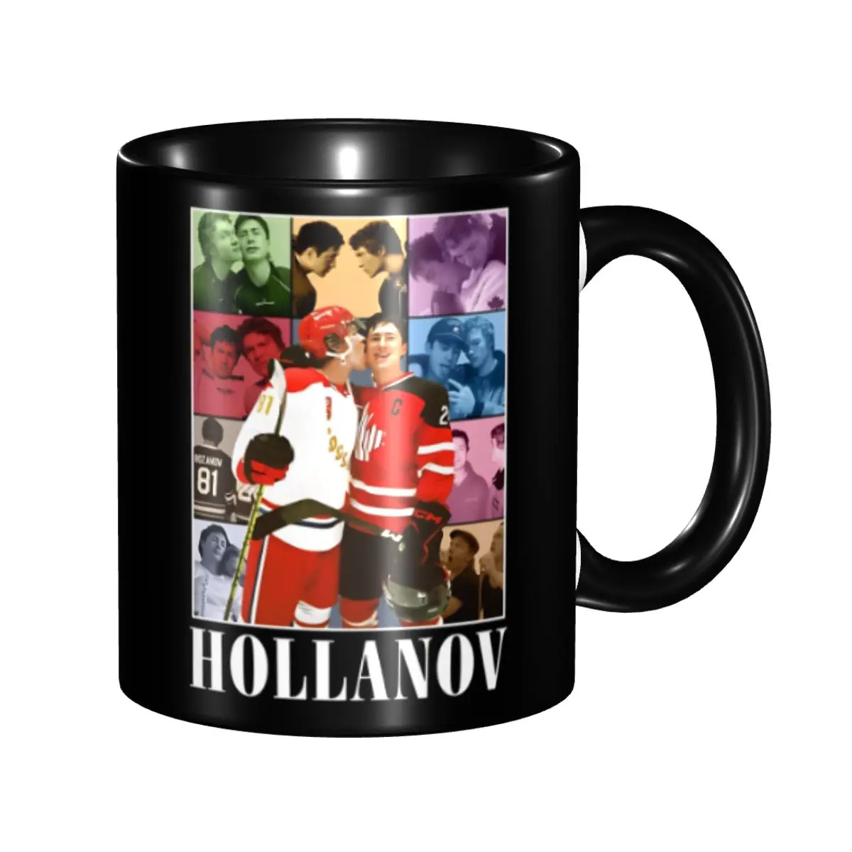 

Heated Rivalry Hollanov Sports Drama Shane Hollander Ilya Rozanov Mug Novelty Coffee Cup Gift For Woman Man