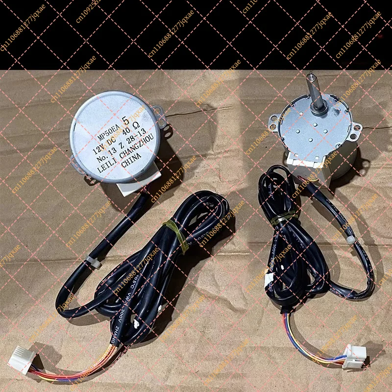for Midea AC Swing Motor (MP50EA): 12V Air Vane Stepper Motor, OEM P/N 11002010000092