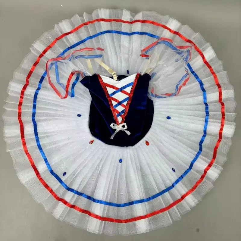 الباليه التنانير الفتيات الاطفال الأطفال راقصة الباليه ملابس فتاة المهنية الباليه تنورات قصيرة طبق الباليه النساء فساتين الحفلات