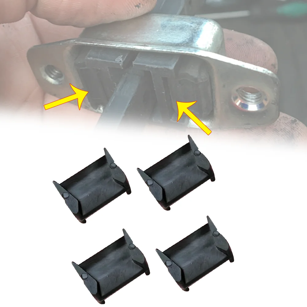 4X For 2 Door For Suzuki Swift RS AZG 2004 2005 2006 2007 2008  - 2017 new Car Door Check Strap Repair Kit Stopper Damping Clip