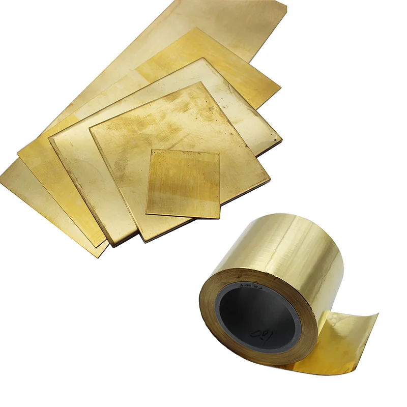 Brass Foil Sheet Plate Various Sizes