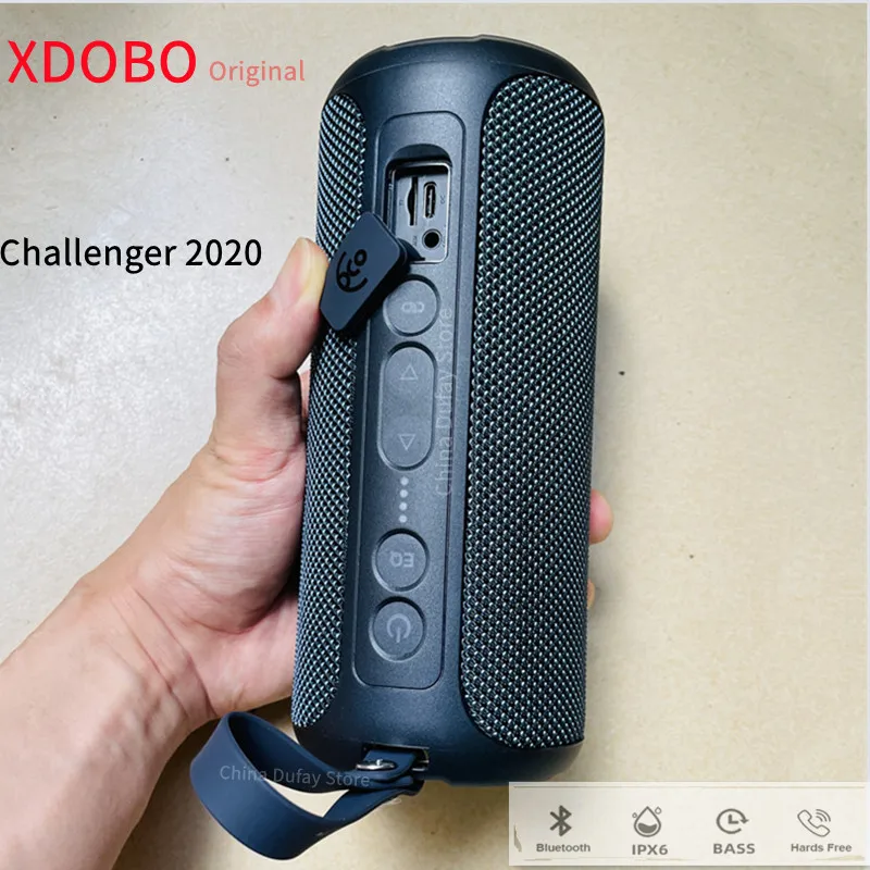 

XDOBO Wireless Audifono Bluetooth Speaker High Power Portable Boombox Outdoor IPX7 Subwoofer Long Endurance Caixa De Som TWS