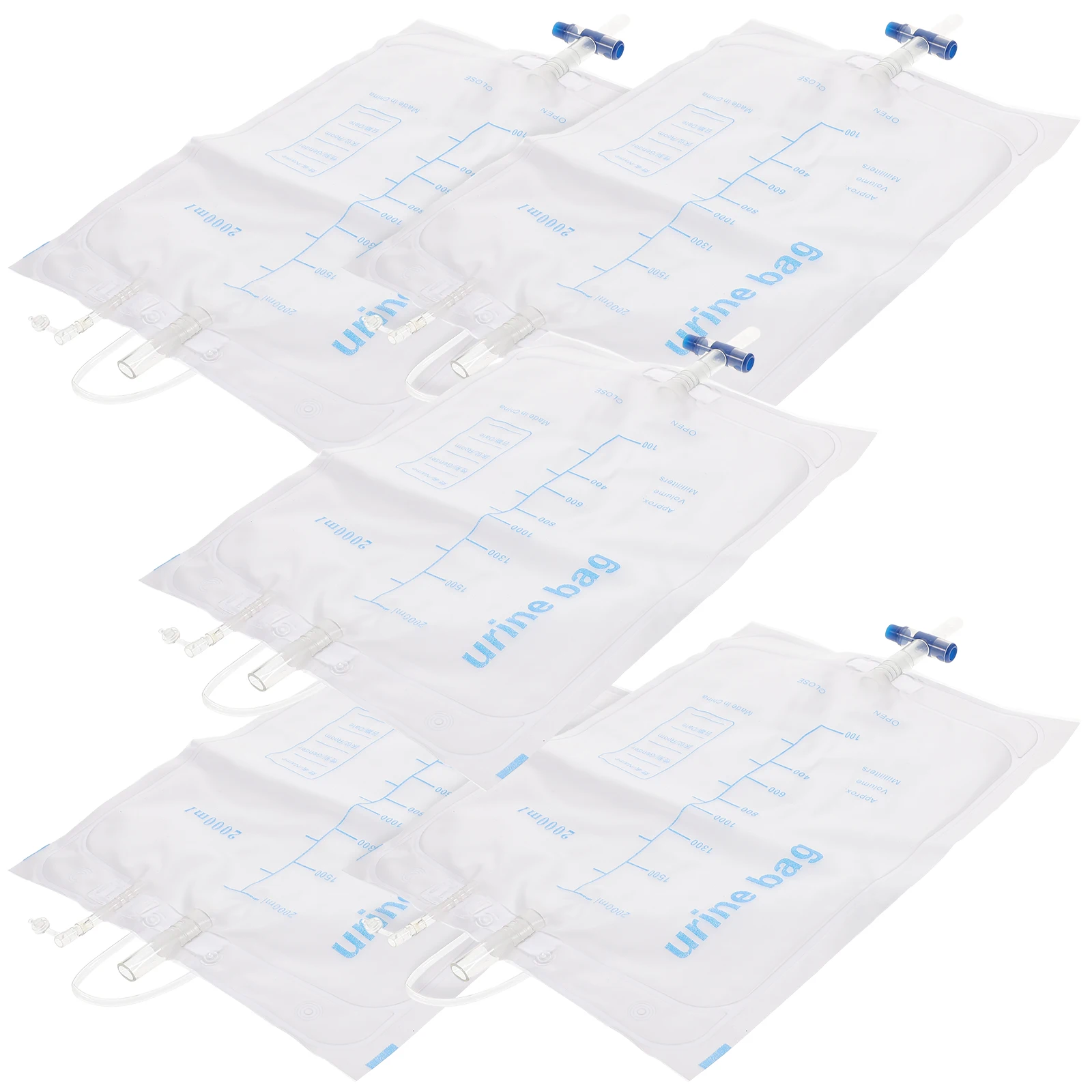 

Portable Urinary Collection Disposable PE Patients Nursing Drainage Bags Suitable for Travelling