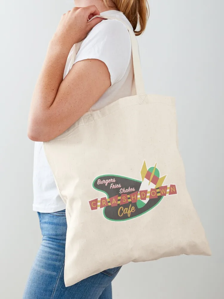 

Crashdown Cafe Tote Bag bags luxury women canvas tote bag sac pour femme Gift bag
