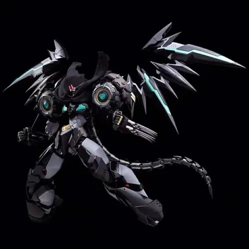 Mjh sentinel getterリニアアクションフィギュア,ブラックモデル,ボックスキット付きロボット玩具,エスケープオートバイ,mg 1/100,新品