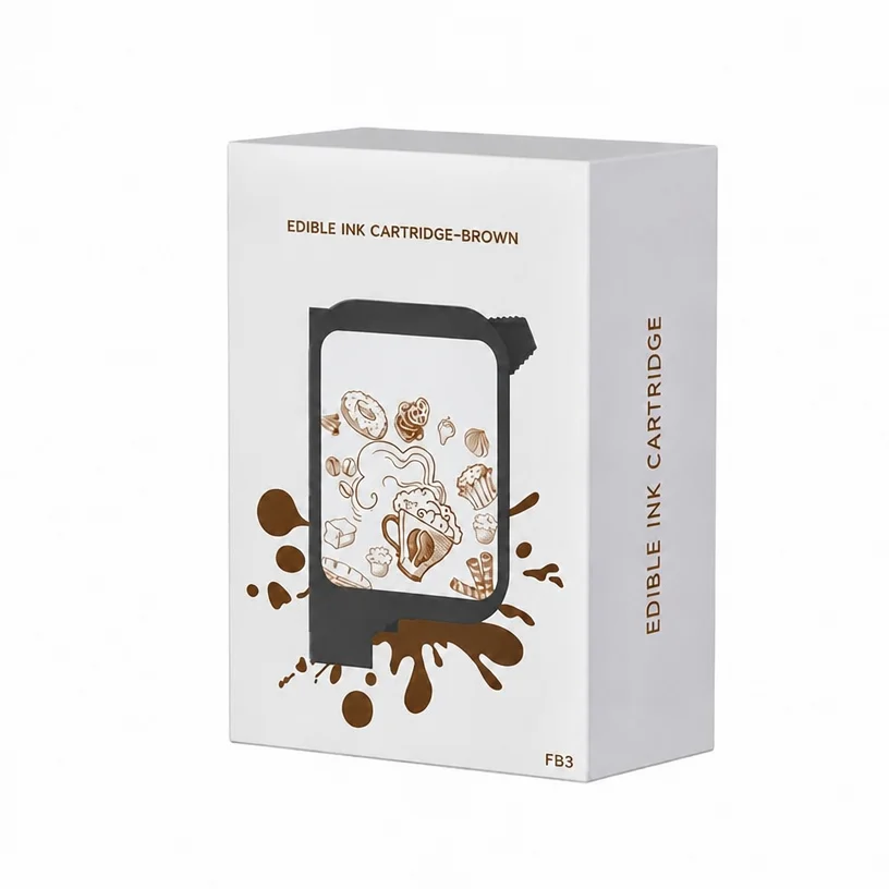 EVEBOT High Speed Coffee Printer Ink Cartridge FB2 Fancy Box Brown Ink for EB-Pro Printing Exquisite Patterned Coffee Latte Art view 6