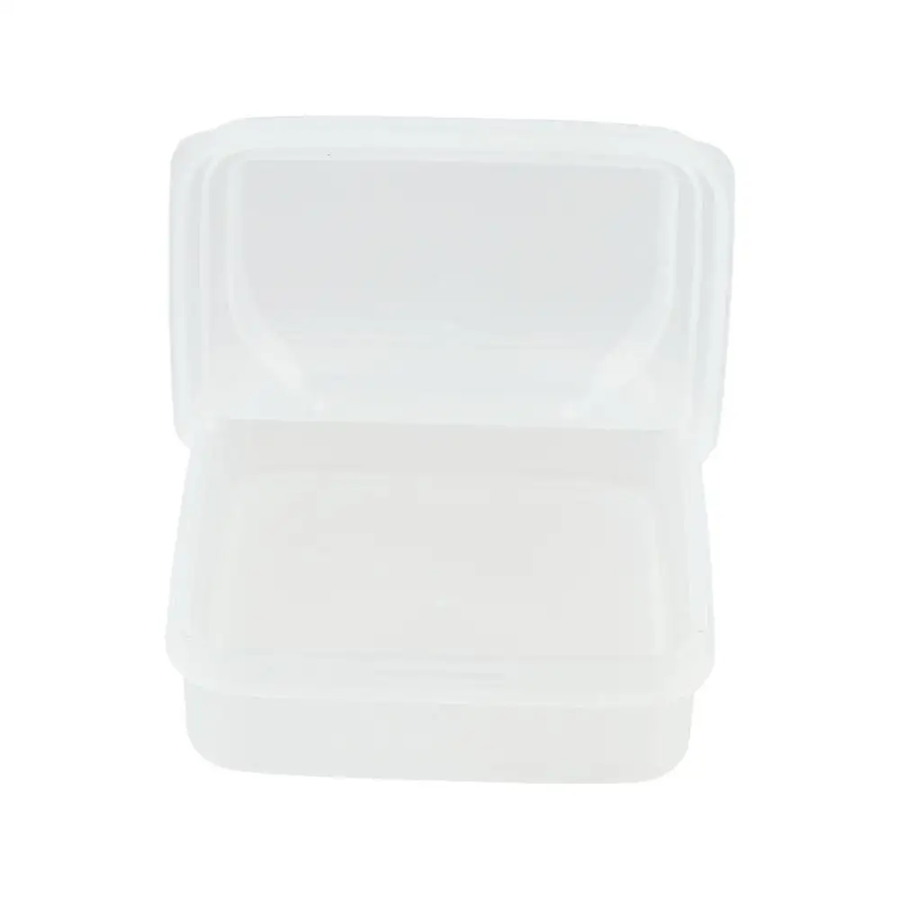 Japanese Cheese Slice Storage Box Flip Cover Plastic Fruit Slice Storage Box Transparent Butter Block Box Refrigerator