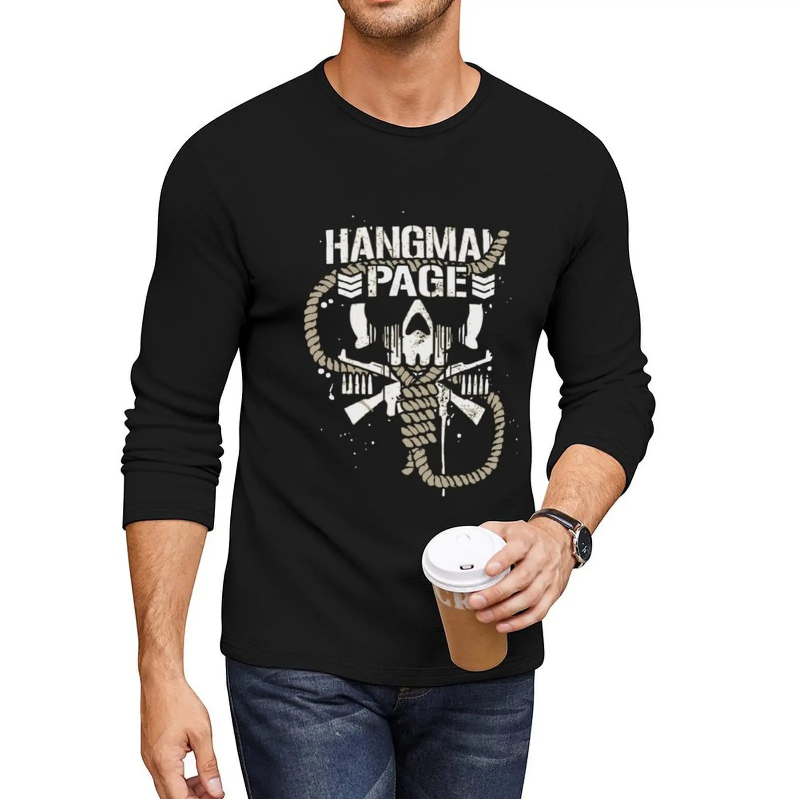 hangman page club Long T-Shirt boys t shirts mens t shirts casual stylish