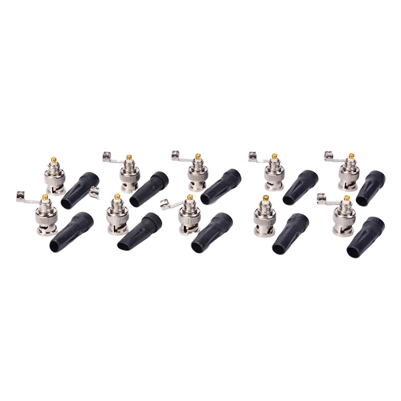 【Y】1PCS Bnc Male Connector For Twist-On Coaxial Rg59 Cable CCTV Solderless Plug