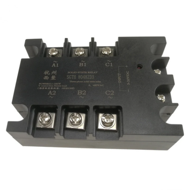 Three phase solid-state relay SGTH8048ZD3 DC controlled AC SSR