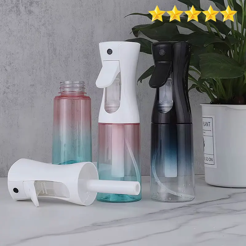 2026 Press Spray Bottle 200ml Continuous High Pressure Toner Emulsion Essence Bottled Ultra-fine Atomized Disinfection Sprayer