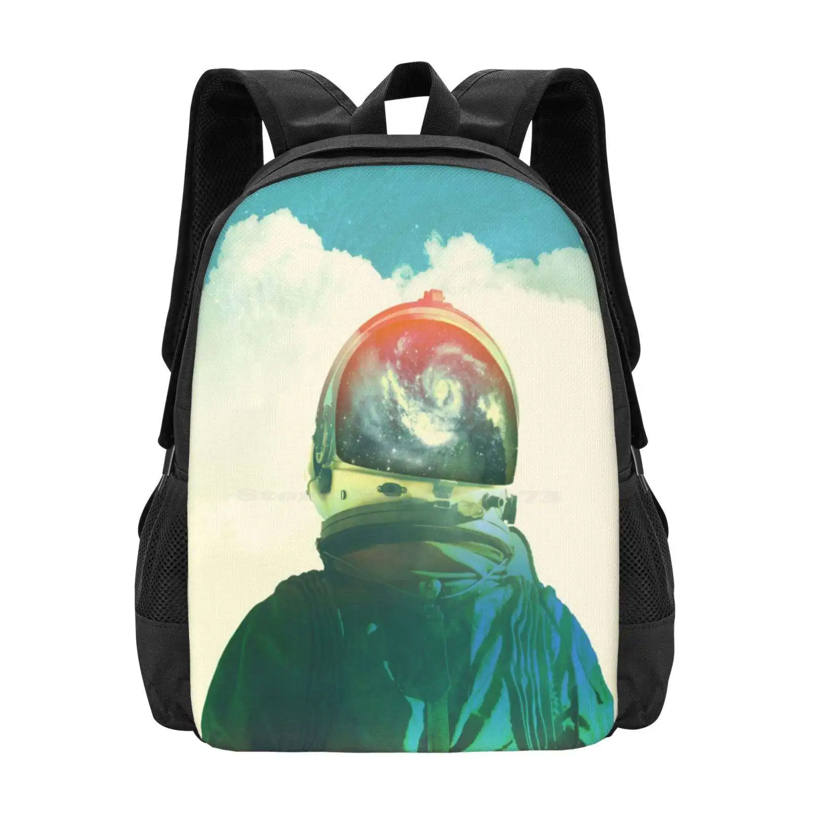 God Is An Astronaut Hot Sale Schoolbag Backpack Fashion Bags Space Galaxy Planet Loneliness Hipster Vintage Collage Cool Love