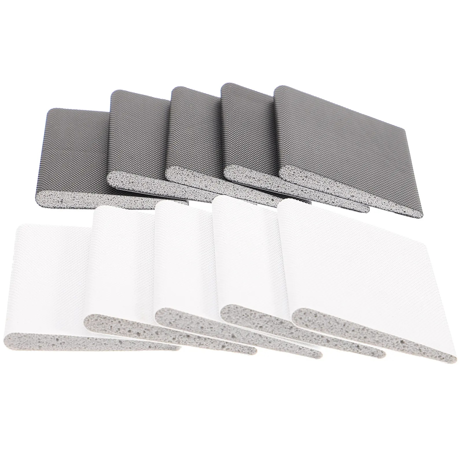 

10 шт. самоклеящихся уплотнителей для дверей премиум-класса, влагостойкие уплотнители для дверных рам, защита от холодного воздуха, ветра и пыли, губчатые уплотнители