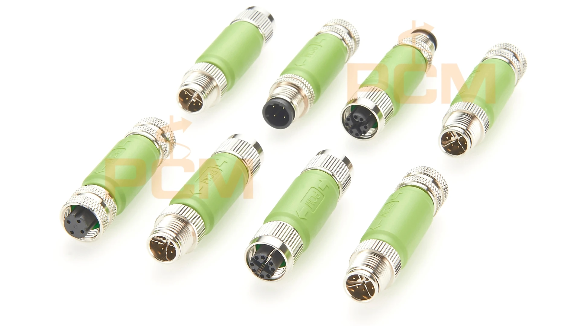 M12 X-kodierter 8-Pin-Stecker, Buchse-zu-Buchse-Adapter, Hochgeschwindigkeits-Gigabit-Ethernet-Koppler für industrielle Netzwerksystemkameras – Detail 3