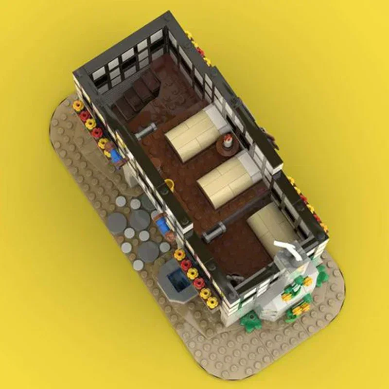 Moc قوالب بناء القلعة العسكرية نموذج الصقر إبقاء القلعة التكنولوجيا وحدات كتل هدية عيد الميلاد اللعب لتقوم بها بنفسك مجموعات الجمعية #5