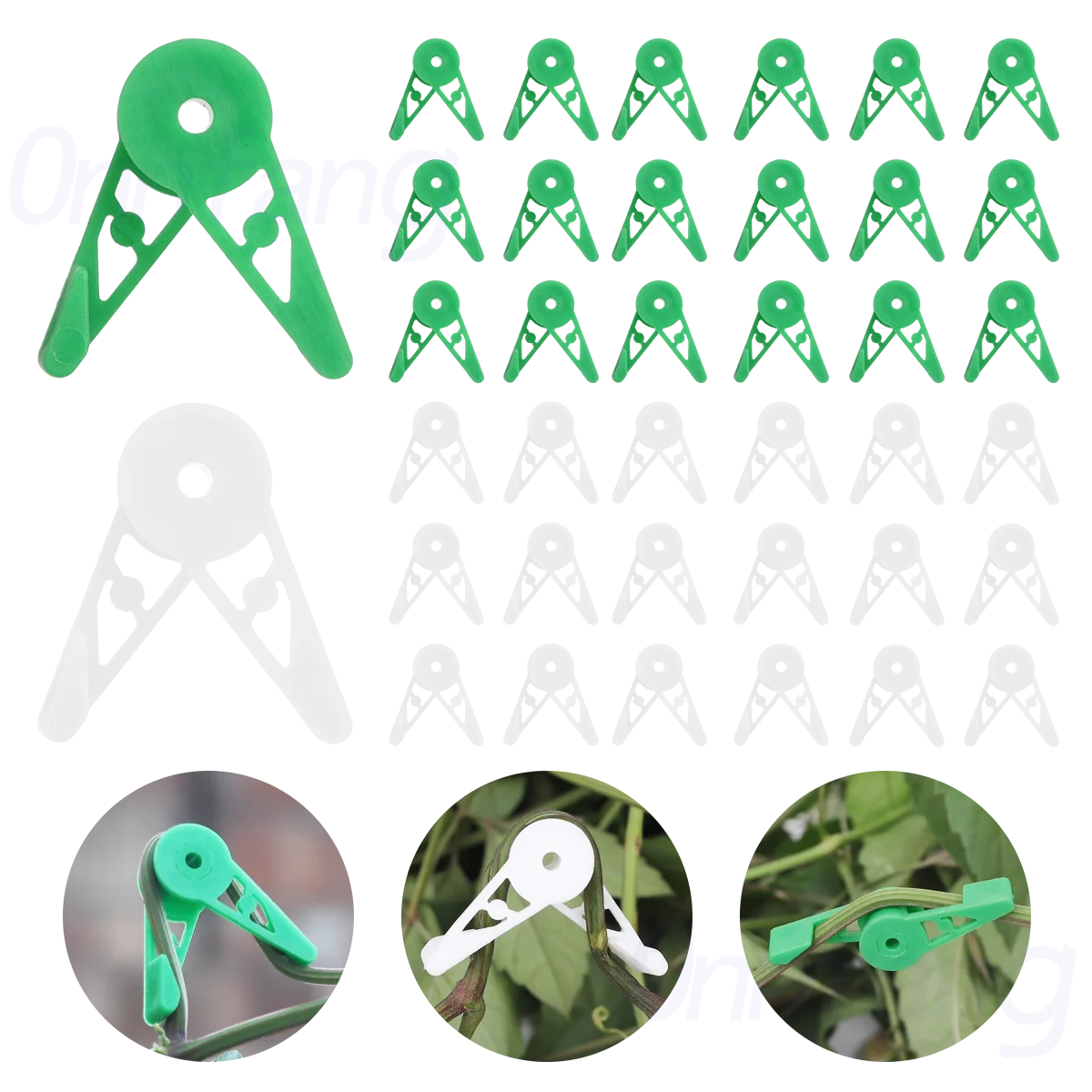 10/20pcs  Plant Clips 360° Adjustable Plant Branch Bending Training Clips Plant Bending Clips Planter Holder Garden Stem Trainer