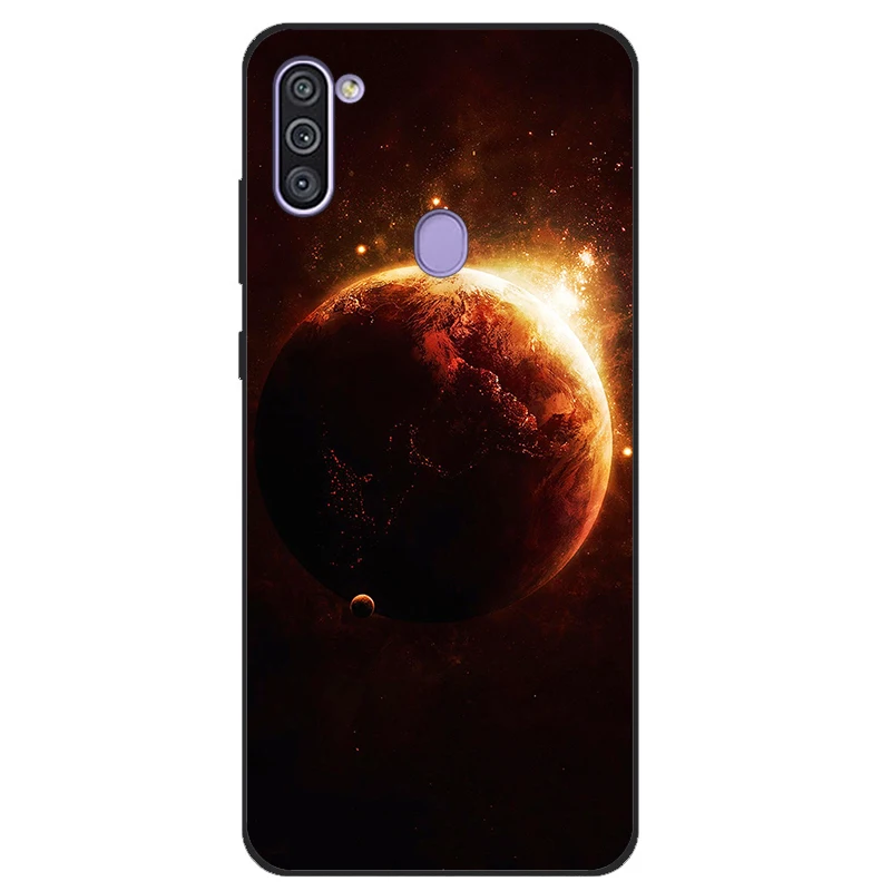 Dla Samsung Galaxy A11 M11 Etui Silicone TPU Soft Cover Etui Dla Samsung A11 M11 A 11 M 11 SM-A115F SM-M115F A115M A115U Coque