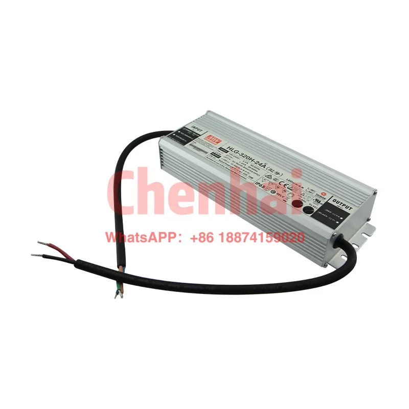 

Флэш-драйвер Meanwell HLG-320H-24A 24V, флэш-драйвер 320W, флэш-драйвер