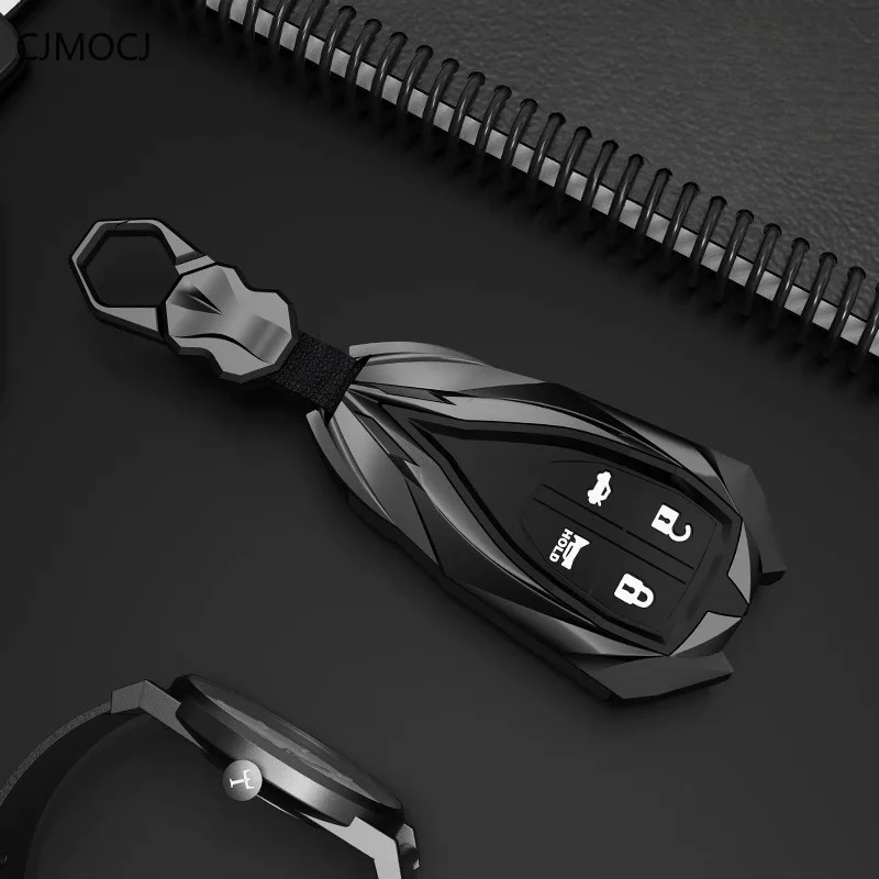 غطاء مفتاح من سبائك الزنك الفاخر لـ Hongqi HS5/HS7/H5/H7/H9 - سلسلة مفاتيح لحقيبة المفاتيح