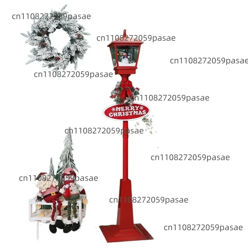 

Рождественская музыка, снежные фонари, уличные светильники, рождественские подарки, витрины торговых центров, гостиная