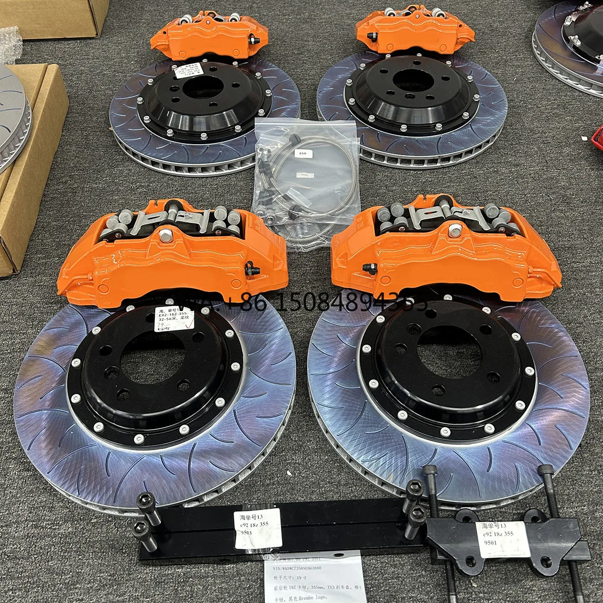 

High Quality Automotive Brake Caliper Kit 6 Piston Front 4 Pot Rear Calipers Modified Racing Auto Brake Parts