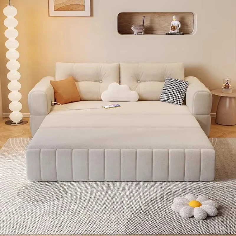 

Living Room Fabric Sofa Bed Stylish Space Saving Convertible Sofa Bed Features Modern Homes and Small Apartments