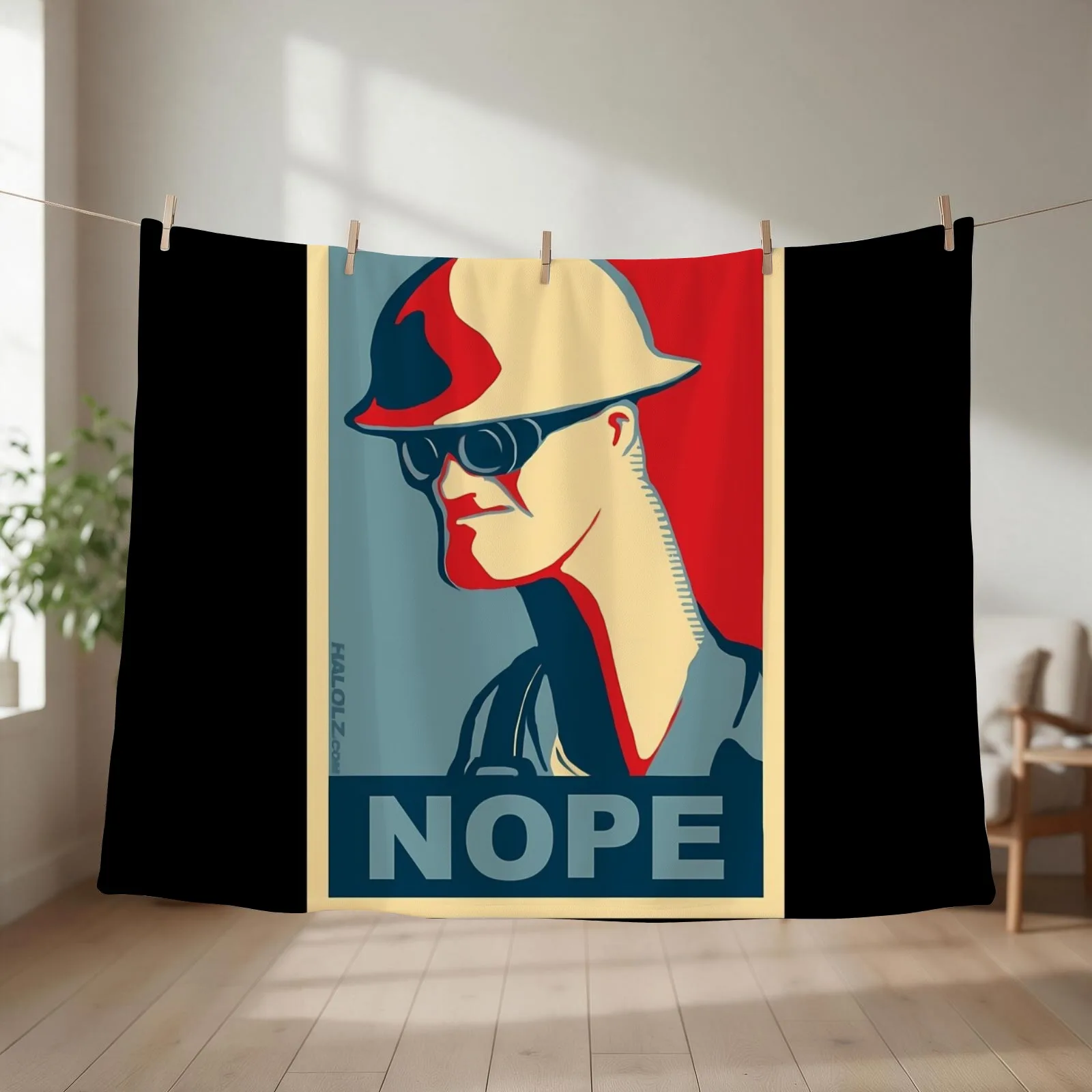 Team Fortress 2 - Engineer Nope Throw Blanket Weighted Summer sofa bed Sofa Throw Blankets