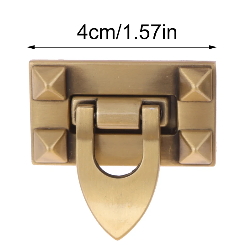 1Pc 4CM Metal Turn Twist Lock Buckles For DIY Women Handbag Bag Purse Hardware Closure Clasp Bags Parts Accessories