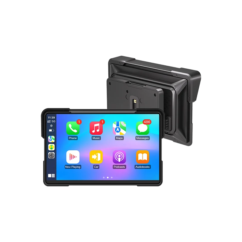 Srnubi 7 "Motorfiets Radio Voor BMW R1200GS/R1250GS/R1300GS/S1000XR Navigatie GPS CarPlay Android Auto Spiegel Airplay Stereo - afbeelding 2