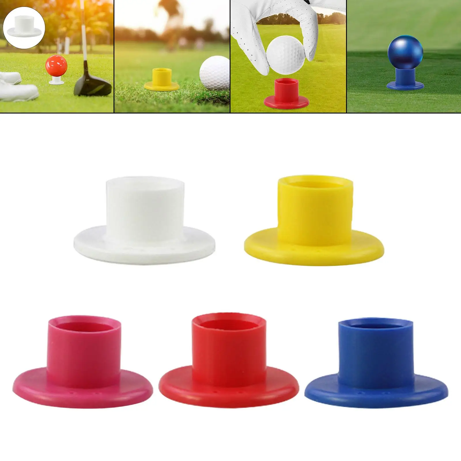 High-quality rubber golf tee, golf practice tee, 47 mm x 26 mm golf ball holder